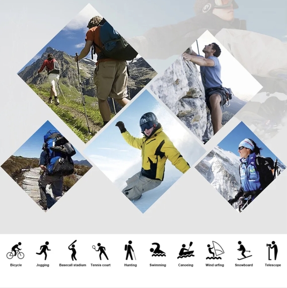 Windproof Skull Cap Helmet Liner Winter Thermal Cycling Beanie Hat For Men Women - Picture 2 of 6